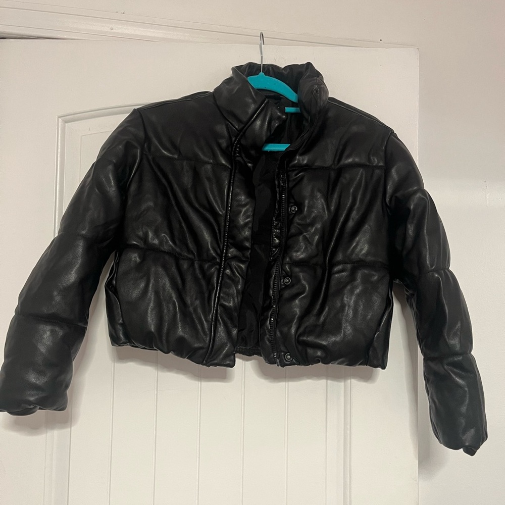 GAP Black Quilted Jacket